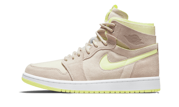 Air Jordan 1 High Zoom Air CMFT Fossil Lemon Twist Restock