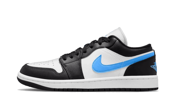Air Jordan 1 Low Black University Blue White (W) Restock