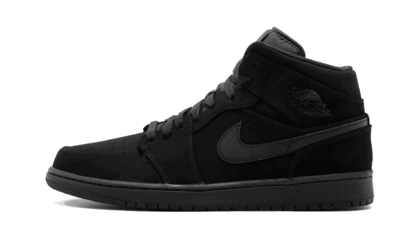 Air Jordan 1 Mid Black White Black Restock