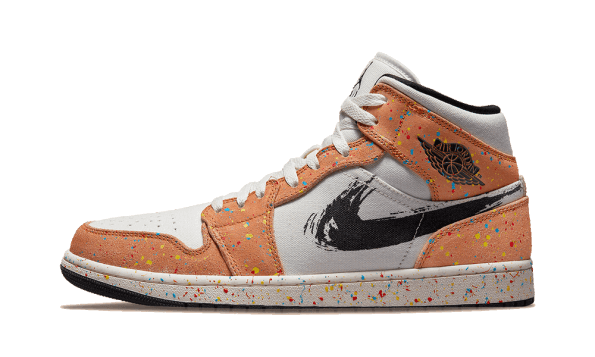 Air Jordan 1 Mid Brushstroke Restock