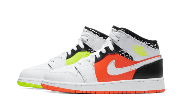 Air Jordan 1 Mid Composition Notebook (GS) Restock