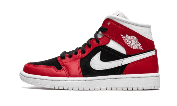 Air Jordan 1 Mid Gym Red Black (W) Restock