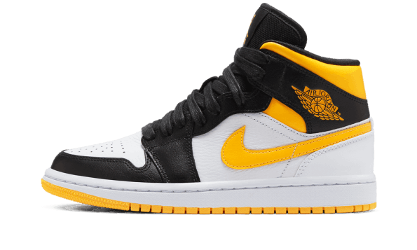 Air Jordan 1 Mid Laser Orange Black (W) Restock