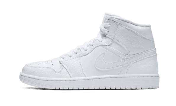 Air Jordan 1 Mid Triple White 20 (2020) Restock