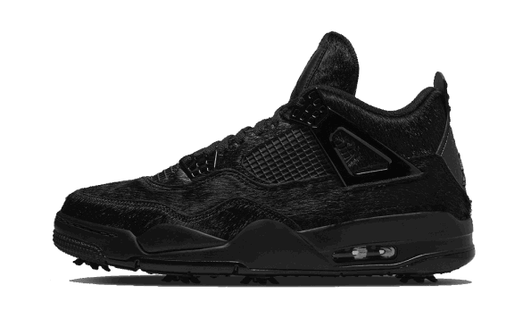 Air Jordan 4 Retro Golf Black Cat Pony Hair Restock