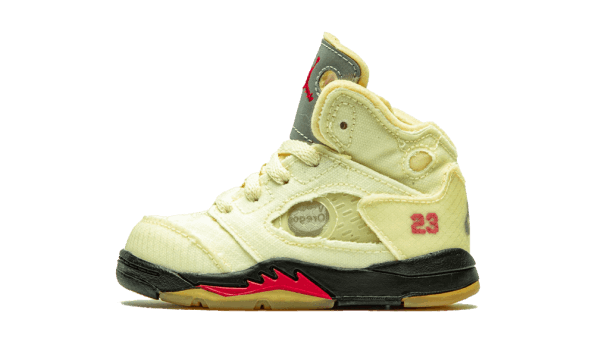 Air Jordan 5 Retro OFF-WHITE Sail (TD) Restock