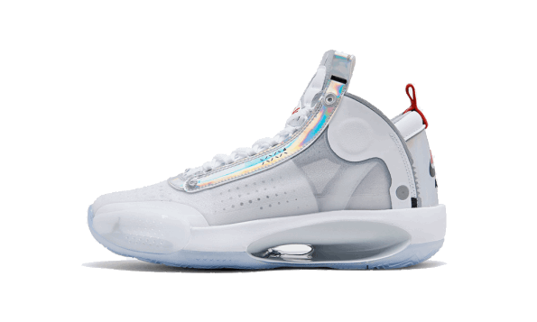 Air Jordan XXXIV White Metallic Silver Restock