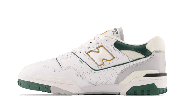 New Balance 550 White Nightwatch Green Restock