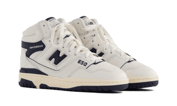 New Balance 650R Aime Leon Dore White Navy Restock
