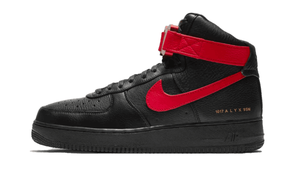 Nike Air Force 1 High 1017 ALYX 9SM Black Red Restock