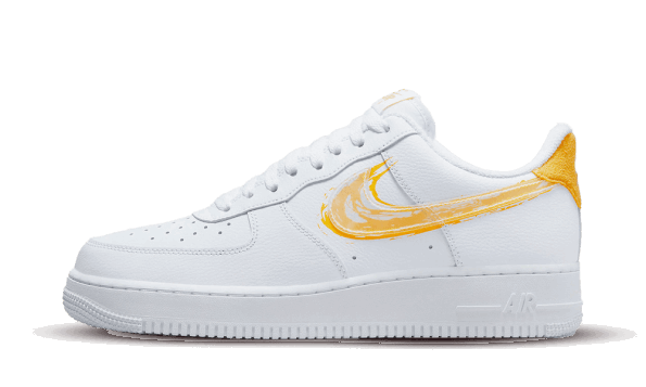 Nike Air Force 1 Low Brushstroke Yellow Restock
