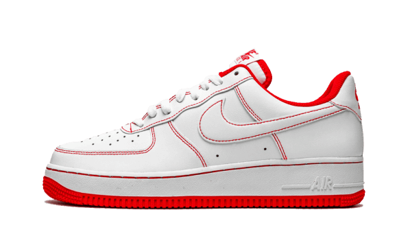 Nike Air Force 1 Low Contrast Stitch Red Restock