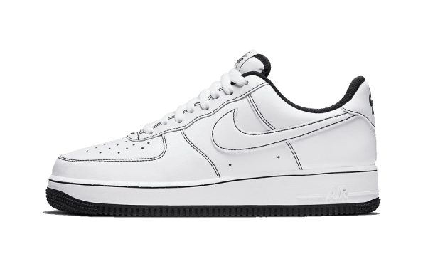 Nike Air Force 1 Low Contrast Stitch White Black Restock