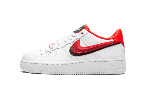 Nike Air Force 1 Low LV8 Double Swoosh Red Black (GS) Restock