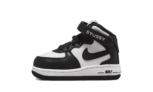 Nike Air Force 1 Mid Stussy Grey Black (TD) Restock