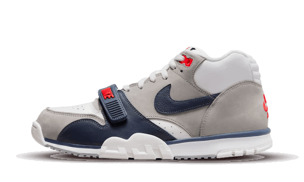 Nike Air Trainer 1 White Midnight Navy Medium Grey Restock