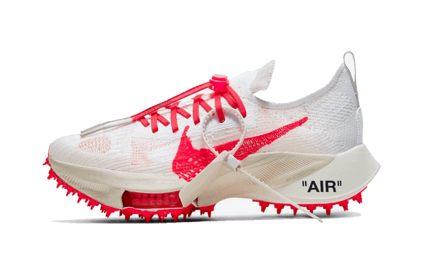 Nike Air Zoom Tempo NEXT Off-White White Solar Red Restock