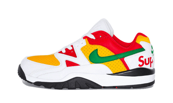 Nike Cross Trainer Low Supreme White Yellow Red Restock