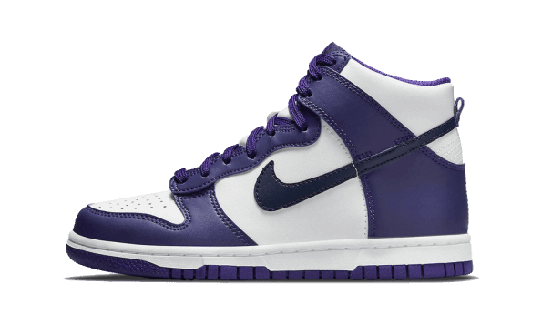 Nike Dunk High Electro Purple Midnight Navy (GS) Restock