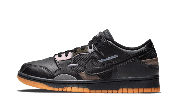 Nike Dunk Low Scrap Black Gum Restock