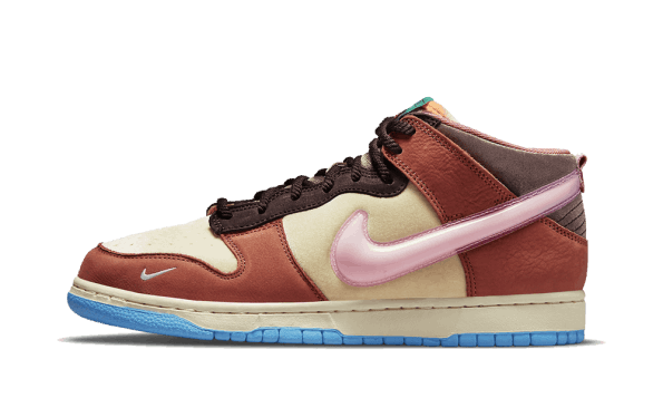 Nike Dunk Mid Social Status Milk Carton Burnt Brown Restock