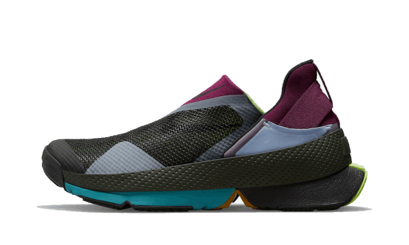 Nike Go FlyEase Black Lime Glow Restock