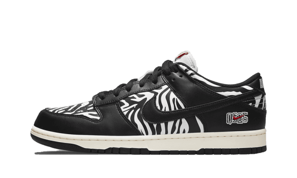 Nike SB Dunk Low Quartersnacks Zebra Restock