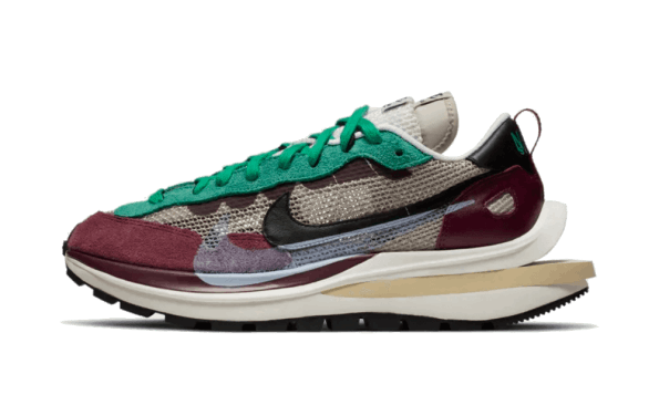 Nike sacai Vaporwaffle Villain Red Neptune Green Restock