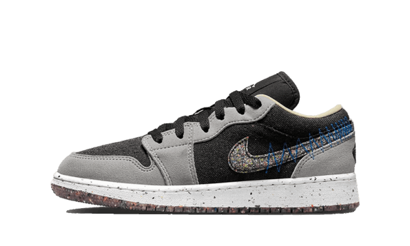 Restock Air Jordan 1 Low Crater Black Grey (GS)