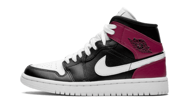 Restock Air Jordan 1 Mid Black Noble Red (W)