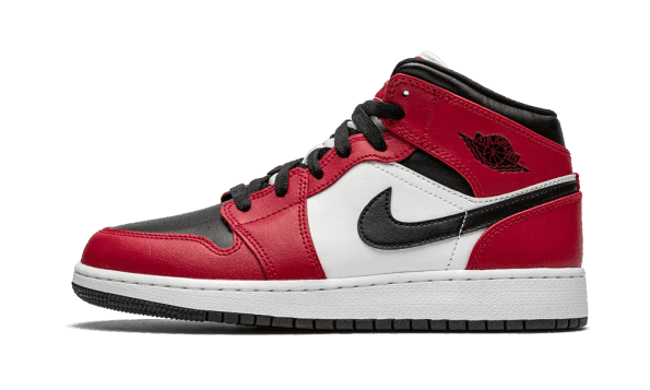 Restock Air Jordan 1 Mid Chicago Black Toe (GS)