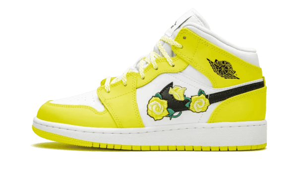Restock Air Jordan 1 Mid Dynamic Yellow Floral (GS)