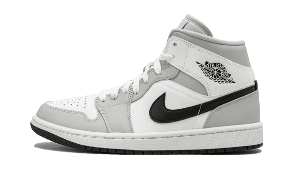 Restock Air Jordan 1 Mid Light Smoke Grey Black (W)