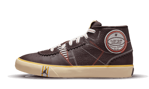 Restock Air Jordan Series Mid Maison Chateau Rouge Brown