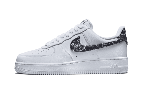 Restock Nike Air Force 1 Low 07 Essential White Black Paisley (W)