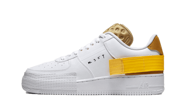 Restock Nike Air Force 1 Low Drop Type White Gold Yellow