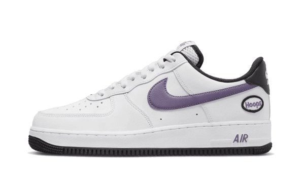 Restock Nike Air Force 1 Low Hoops White Canyon Purple