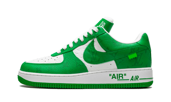 Restock Nike Air Force 1 Low Louis Vuitton Virgil Abloh White Green