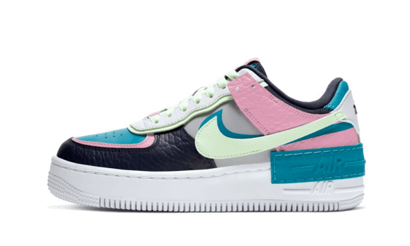 Restock Nike Air Force 1 Low Shadow Barely Volt Oracle Aqua (W)