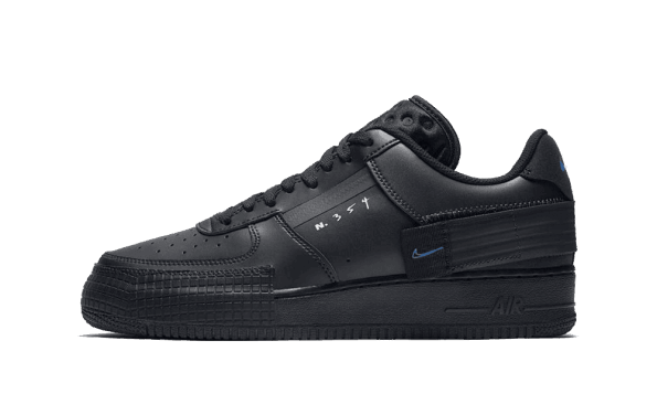 Restock Nike Air Force 1 Low Type Black Royal