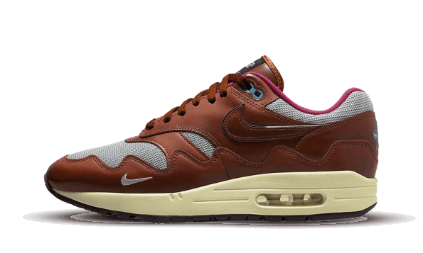 Restock Nike Air Max 1 Patta Waves Dark Russet (Without Bracelet)
