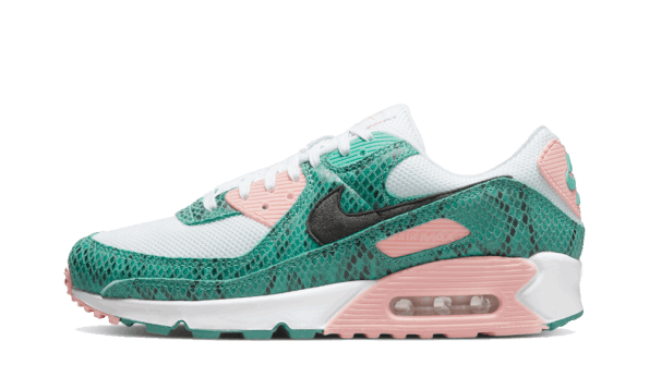 Restock Nike Air Max 90 Washed Teal Snakeskin