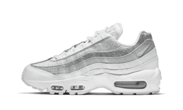 Restock Nike Air Max 95 White Metallic Silver (W)