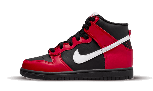 Restock Nike Dunk High Black Red (TD)