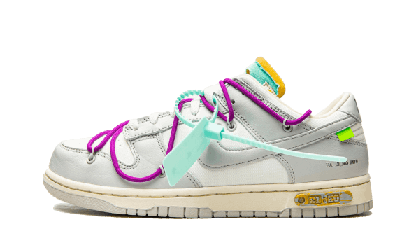 Restock Nike Dunk Low Off-White Lot 21