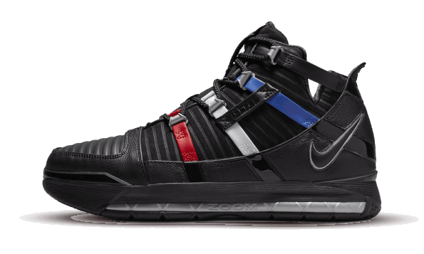 Restock Nike LeBron 3 The Shop Black University Red (2022)