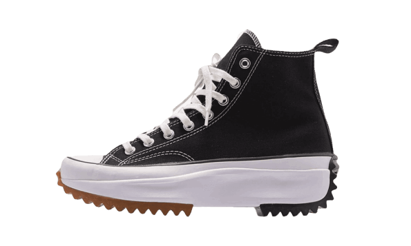 Restock Converse Run Star Hike Hi Black White Gum