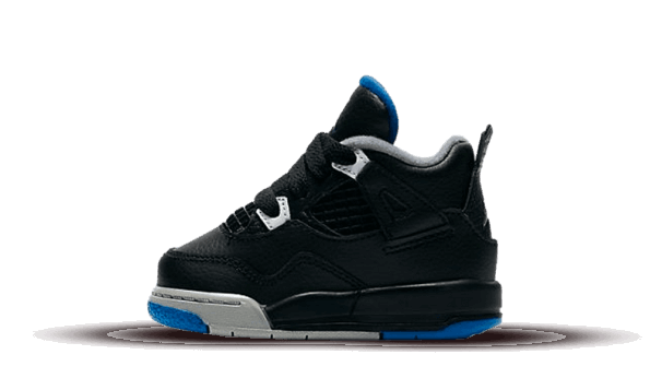 Restock Air Jordan 4 Retro Black Soar Matte Silver White (TD)