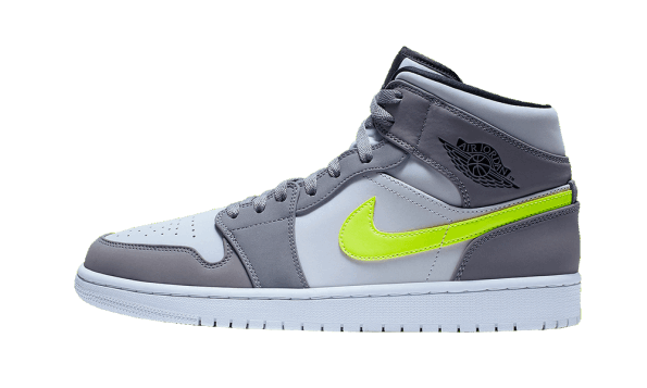 Air Jordan 1 Mid Gunsmoke Volt Restock