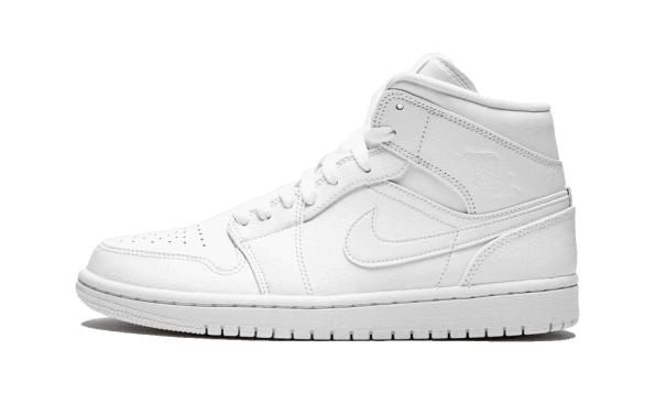 Air Jordan 1 Mid Triple White (2019) Restock
